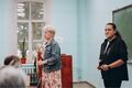 Киселева Т.Г. и Теплякова Е.С. на встрече с зачисленными.jpg