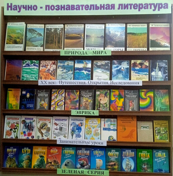 Файл:Выставка 1 Научно-познавательная литература 2025.jpg